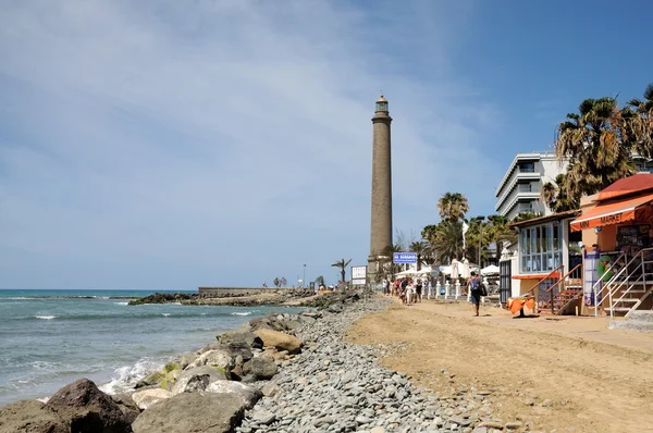 夏リゾート マスパロマス、スペインの海岸 — ストック写真
