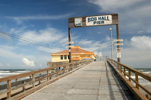 Bob Hall cais em Padre Island, Texas — Fotografia de Stock