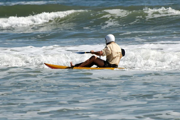 Kayak surf — Foto Stock