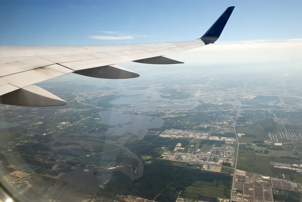 Vista dall'aeroplano — Foto Stock