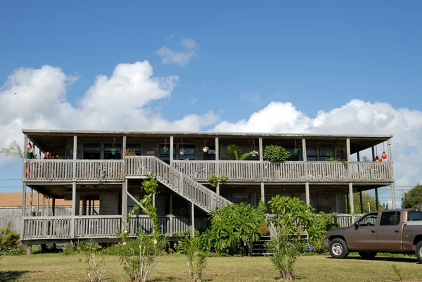 在美国得克萨斯州南部的木房子 — 图库照片