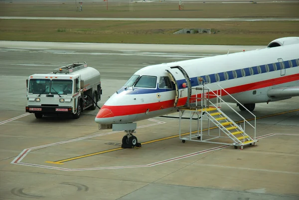 stock image Regional Jet at the Airport