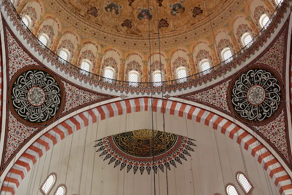 苏莱曼清真寺在伊斯坦布尔的冲天炉 — 图库照片