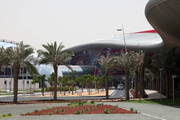 Ferrari World Theme Park in Abu Dhabi, United Arab Emirates — Stock Photo, Image