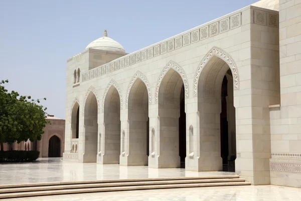 Wielki Meczet w muscat, oman — Zdjęcie stockowe