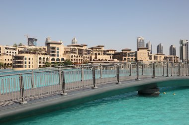 Bridge at Dubai Mall clipart