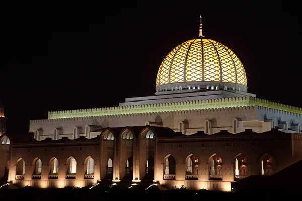 stock image Sultan Qaboos Grand Mosque in Muscat, Oman