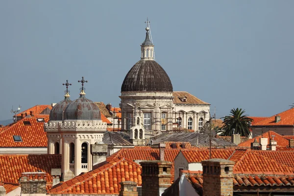Vista de la histórica ciudad de Dubrovnik en Croacia — Foto de Stock