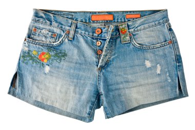 Denim Shorts clipart