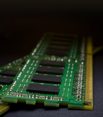 Memory module with gradient to black clipart