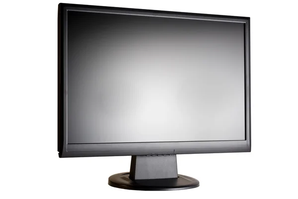 Black Display from nearly front — Stock Photo, Image