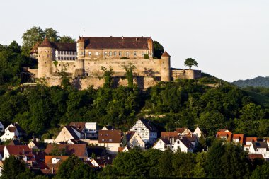 Castle Stettenfels in south west germany clipart