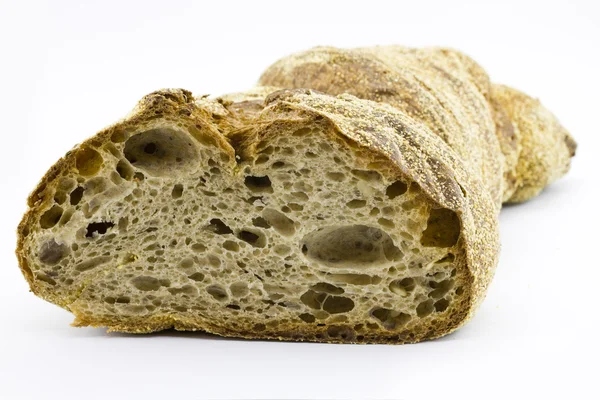 Fresh german bread on light background — Stock Photo, Image