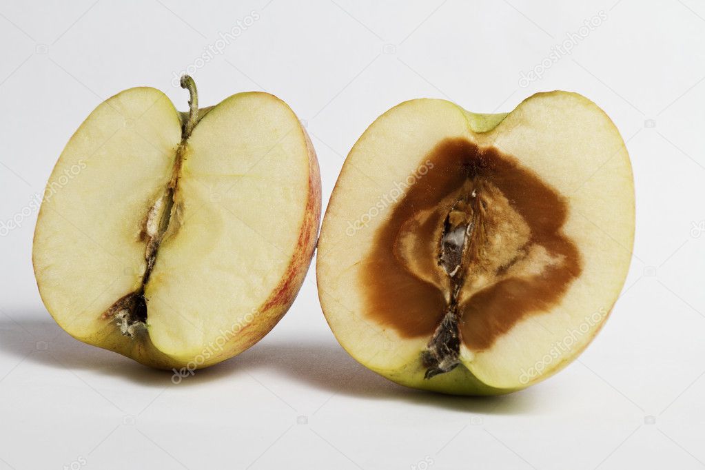 Devided apples