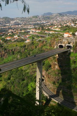 Elevated roadway clipart