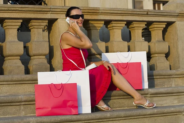 Después de las tiendas — Foto de Stock