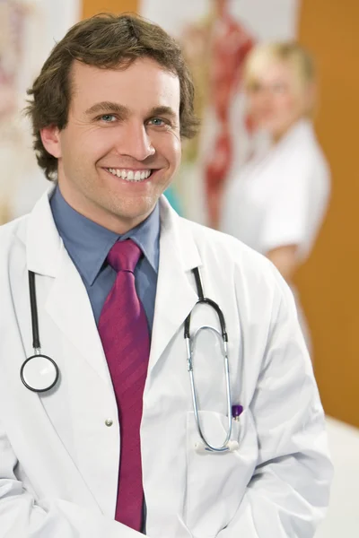 Médico feliz — Fotografia de Stock