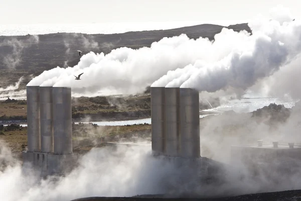 stock image Geothermal Power Station in Iceland