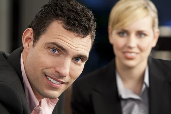 Happy Business Colleagues — Stock Photo, Image