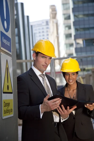 Executive Construction Team — Stock Photo, Image