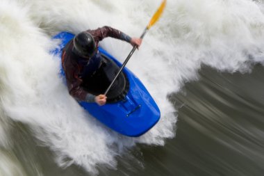 Whitewater Surfing Too clipart