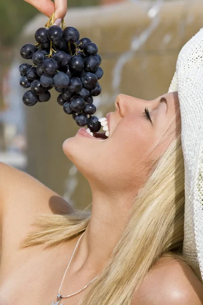 Nyáron szőlő — Stock Fotó
