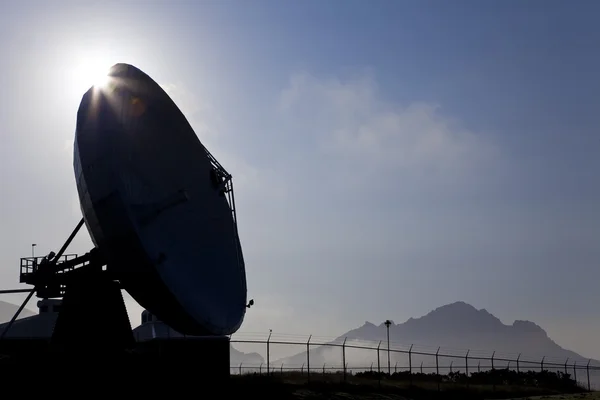 Radio Telescope at Dawn — Stock Photo, Image