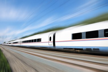 High-speed train clipart