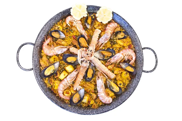 Mixed paella — Stock Photo, Image