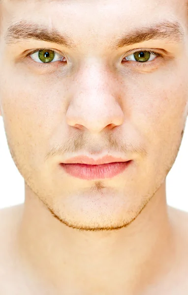 Male face — Stock Photo, Image