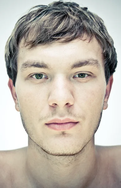 Male face — Stock Photo, Image