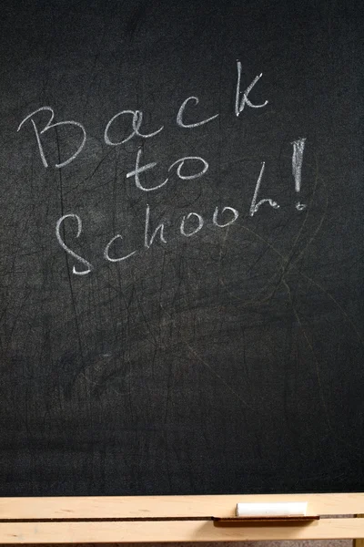 Blackboard with text — Stock Photo, Image
