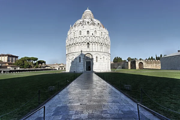 Baptisterio Piazza dei Miracoli Pisa —  Fotos de Stock