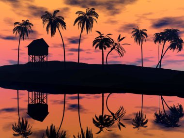 Sunset clipart