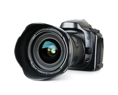 Siyah dijital kamera