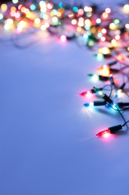 Christmas lights clipart