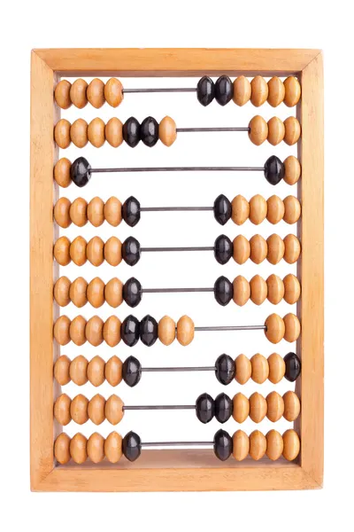 Számviteli abacus — Stock Fotó