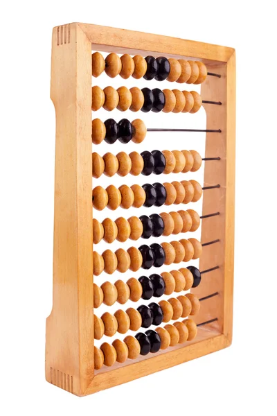 stock image Accounting abacus isolated on white background