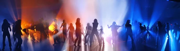 Disco. Danse dans une discothèque Images De Stock Libres De Droits