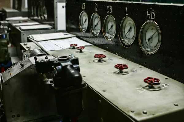 Industrial control panel — Stock Photo, Image