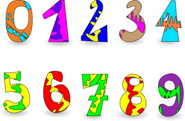 Numbers clipart