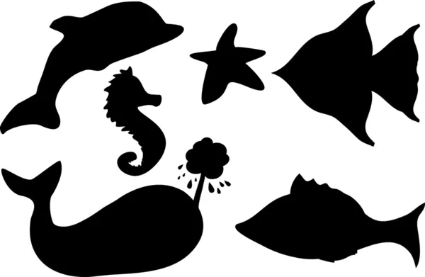 stock vector Fish Figures