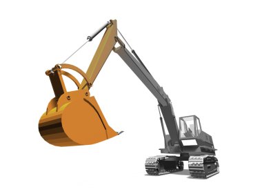 Bulldozer clipart