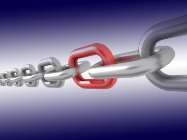 Chain abstract clipart