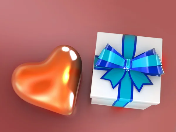 Gift from heart — Stock Photo, Image