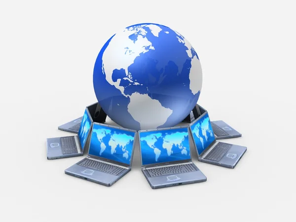 stock image Global network the Internet