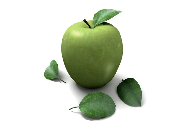 Яблуко апетиту — стокове фото
