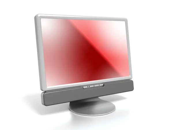 LCD monitor — Stock fotografie