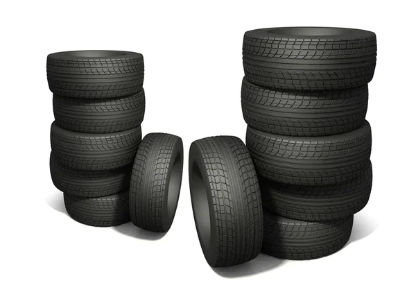 Neumáticos nuevos —  Fotos de Stock