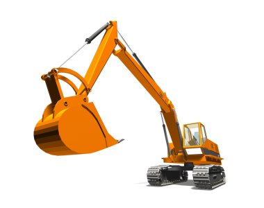 Buldozer clipart